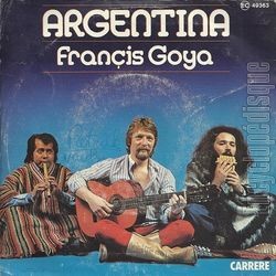 [Pochette de Argentina (Francis GOYA) - verso]