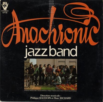 [Pochette de Anachronic jazz band (ANACHRONIC JAZZ BAND)]