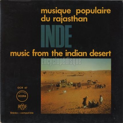 [Pochette de Inde - Musique populaire du Rajasthan (DOCUMENT)]