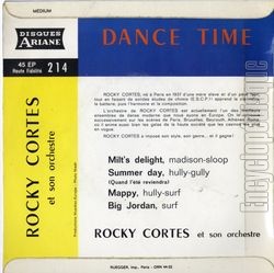[Pochette de Dance time (ROCKY CORTES) - verso]