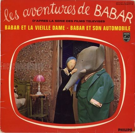 [Pochette de Les aventures de Babar "Babar et la vieille dame" / "Babar et son automobile" (T.V. (Tlvision))]