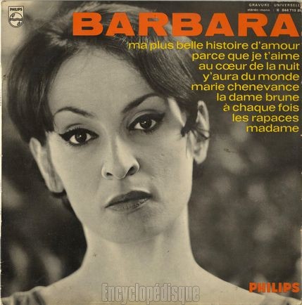 [Pochette de Ma plus belle histoire d’amour / Parce que je t’aime … (BARBARA)]