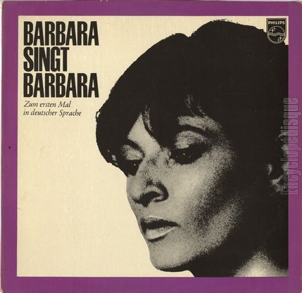 [Pochette de Barbara singt Barbara (BARBARA)]