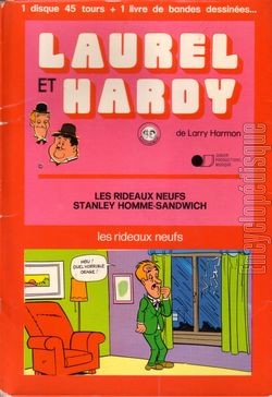 [Pochette de Laurel et Hardy  Les rideaux neufs / Stanley homme-sandwich  (T.V. (Tlvision))]