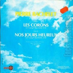 [Pochette de Les Corons (Pierre BACHELET) - verso]