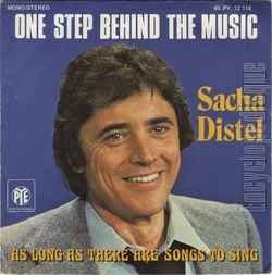 [Pochette de One step behind the music (Sacha DISTEL)]