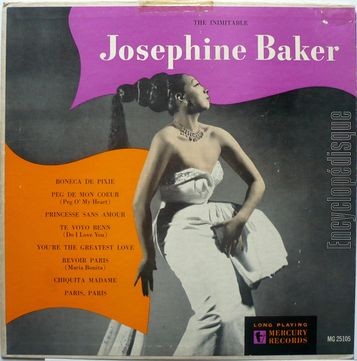 [Pochette de The inimitable Josephine Baker (Josphine BAKER)]