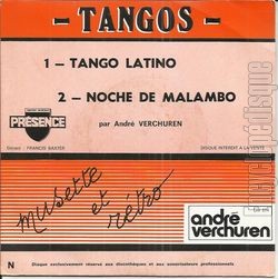 [Pochette de Tango latino (Andr VERCHUREN)]