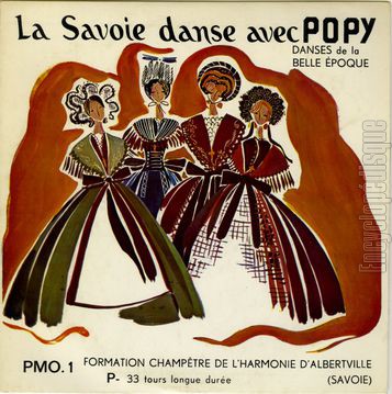 [Pochette de La Savoie danse avec Popy (FORMATION CHAMPTRE DE L’HARMONIE D’ALBERTVILLE)]