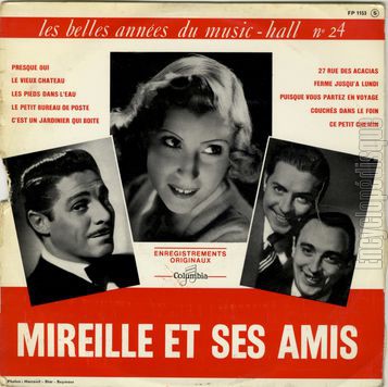 [Pochette de Les belles annes du music-hall vol. 24  (Les BELLES ANNES DU MUSIC-HALL)]