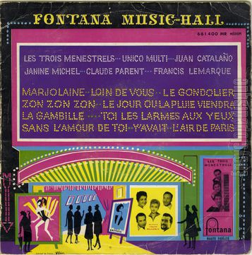 [Pochette de Fontana Music-Hall 1 (FONTANA MUSIC-HALL)]