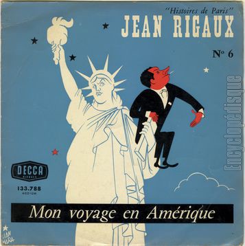 [Pochette de N 6 - Histoire de Paris "Mon voyage en Amrique" (Jean RIGAUX)]