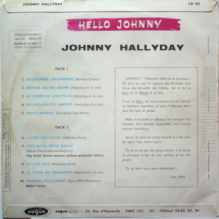 Hello Johnny