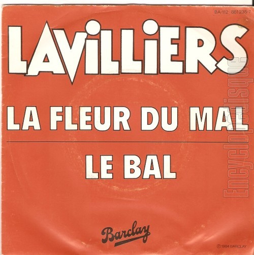 Le bal / La fleur du mal - Bernard LAVILLIERS