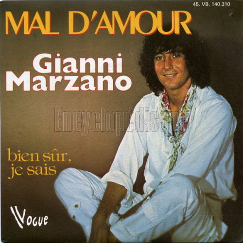 Mal d&rsquo;amour - Gianni MARZANO