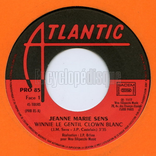 Winnie, le gentil clown blanc - Jeanne-Marie SENS