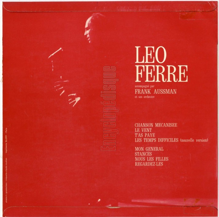 Flash! Alhambra - A.B.C. - Léo FERRÉ (verso)