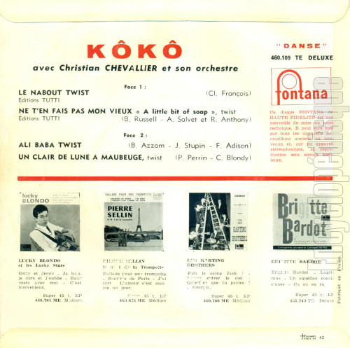 Le nabout twist - K�K� (verso)