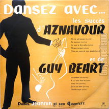 [Pochette de Dansez avec les succs d’Aznavour et de Guy Bart]