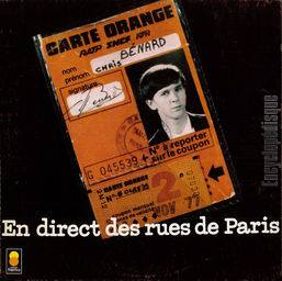 [Pochette de En direct des rues de Paris]