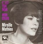 [Pochette de C’est ton nom - mon credo (Mireille MATHIEU)]