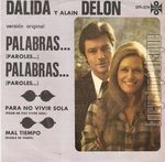 [Pochette de Palabras…Palabras…. (DALIDA et Alain DELON)]