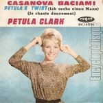 [Pochette de Casanova baciami (Petula CLARK)]