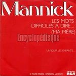 [Pochette de Les mots difficiles  dire… (Ma mre)]