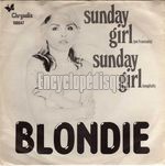 [Pochette de BLONDIE -  Sunday girl  (Les FRANCOPHILES)]