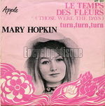 [Pochette de Mary HOPKIN -  Le temps des fleurs  (Les FRANCOPHILES)]