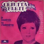 [Pochette de Orietta BERTI -  Je voudrais ]