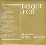 [Pochette de 10è anniversaire de Multi-techniques (disque d’or)]