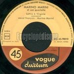 [Pochette de Marino MARINI "Lettre  Virginie" (Les FRANCOPHILES)]