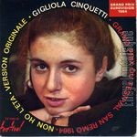 [Pochette de Non ho l’eta (Gigliola CINQUETTI)]