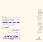 [Pochette de La vida sigue igual (Julio IGLESIAS)]