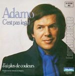 [Pochette de C’est pas lgal (Salvatore ADAMO)]