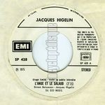 [Pochette de L’ange et le salaud (Jacques HIGELIN)]