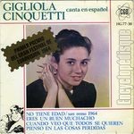 [Pochette de No tiende edad "Non ho l’eta" (Gigliola CINQUETTI)]