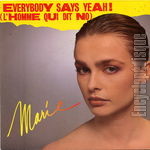 [Pochette de Everybody says yeah (L’homme qui dit no)]