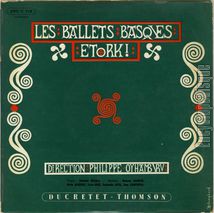 [Pochette de Les ballets basques Etorki]