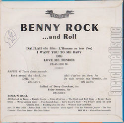 [Pochette de …and Roll (Benny ROCK) - verso]