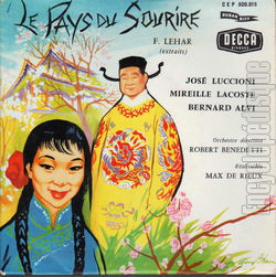 [Pochette de Le pays du sourire (OPRETTES)]