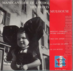 [Pochette de Bientt s’enfuira notre enfance (MANCANTERIE DE L’COLE DES FRRES DE MULHOUSE)]