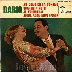 [Pochette de Au cœur de la bohme (Dario MORENO)]