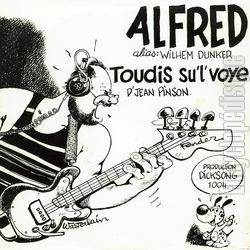 [Pochette de Toudis su’l’voye / D’Jean Pinson (ALFRED (Wilhem Dunker)) - verso]