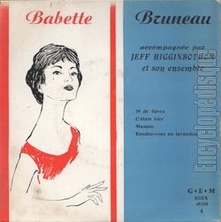 [Pochette de 39 de fivre (Babette BRUNEAU)]