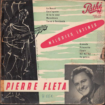 [Pochette de Mlodies latines (Pierre FLETA)]