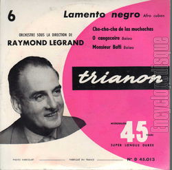 [Pochette de Lamento negro - 6 (Raymond LEGRAND)]