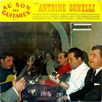 [Pochette de Au son des guitares - vol. 2 (Antoine BONELLI)]