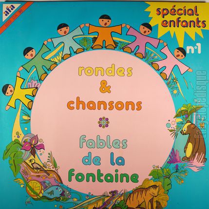 [Pochette de Spcial enfants n 1 "Rondes & chansons / Fables de La Fontaine" (JEUNESSE)]